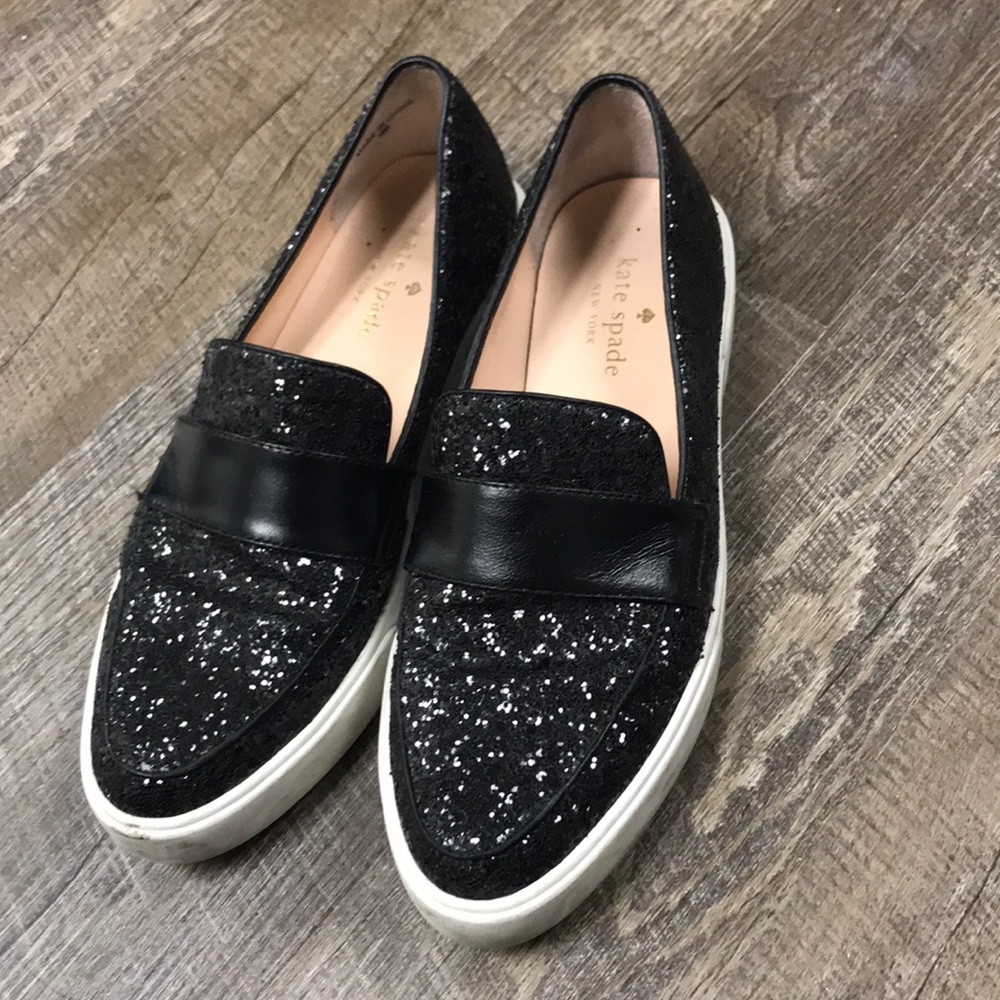 Black sparkly shoes